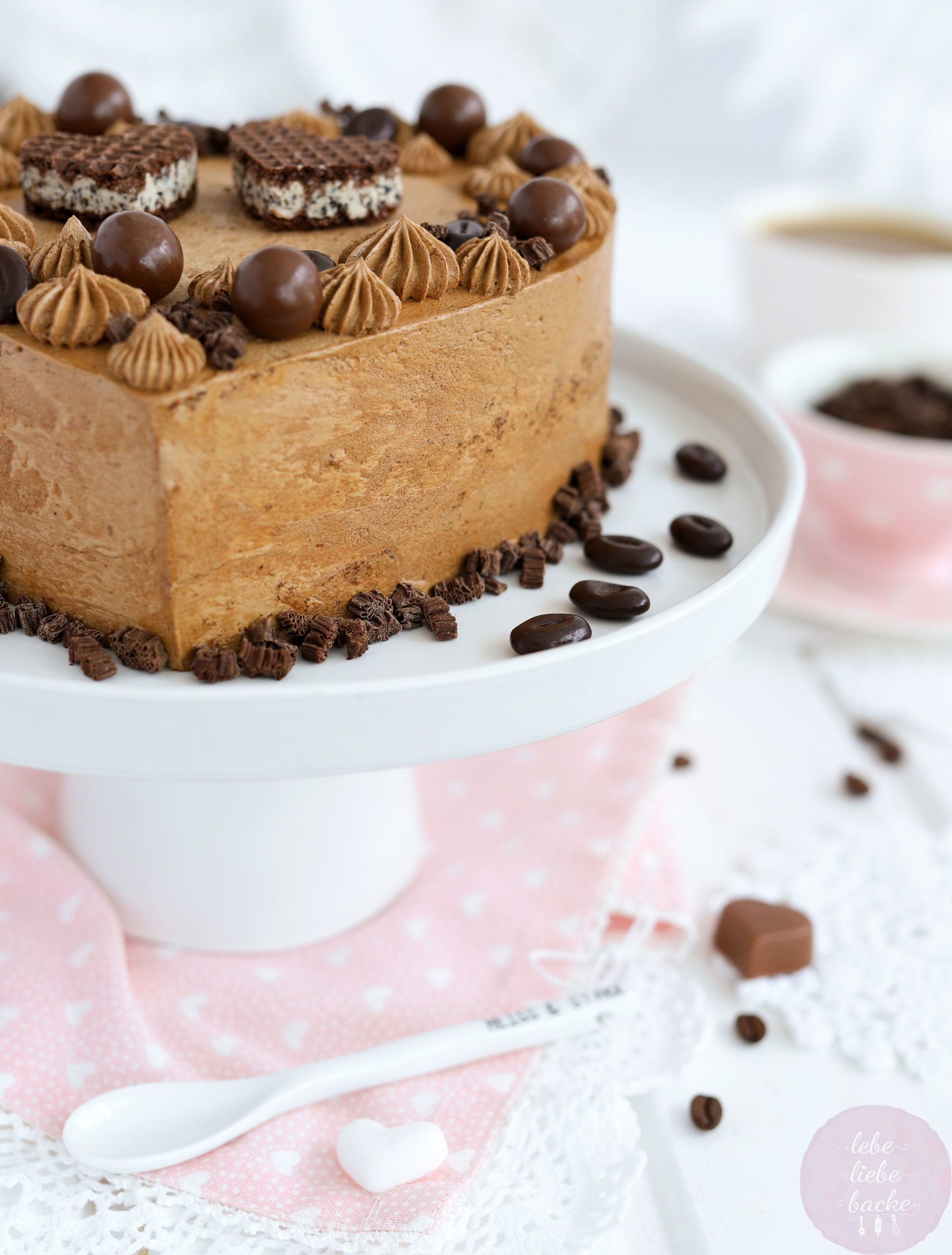 Kaffee-Buttercremetorte - lebe liebe backe