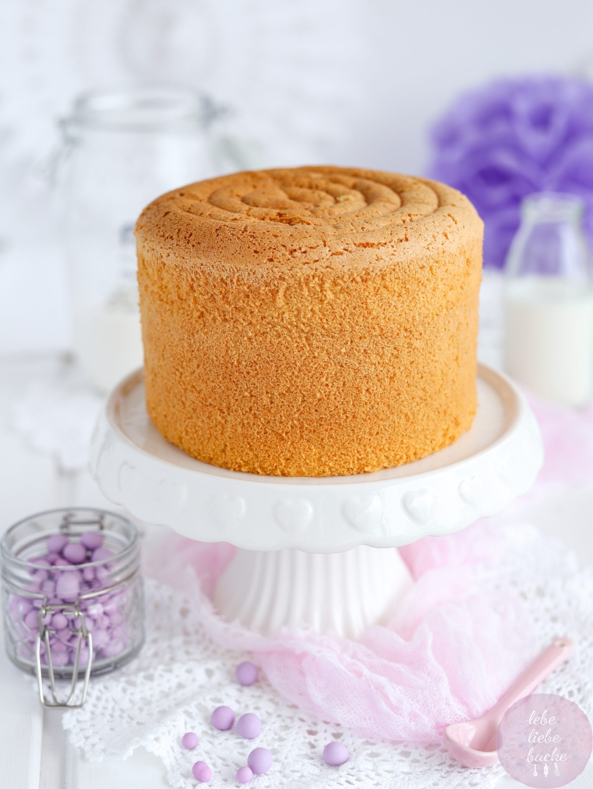 Grundrezepte für hohe Kuchen - lebe liebe backe